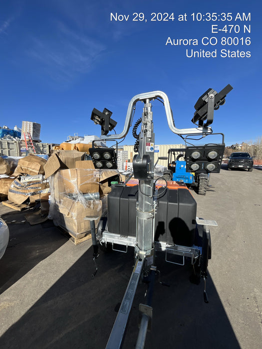 2023 Wanco WLTT-4MM4K Diesel, Deep Sea Controller, Shore Power Plug, Auto Start, (4) 350W LED Floodlights, 4kW Generator, 60 Gal Fuel Tank, 2" Ball, T3