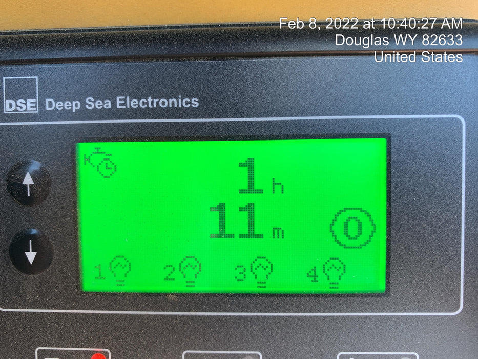 2022 Allmand NLV3GR (4) LED Light Fixture 350W, 23' Vertical Mast, 3kW Prime, Towable, Deep Sea L401, Leveling Jacks, Yanmar T4F 5.8hp