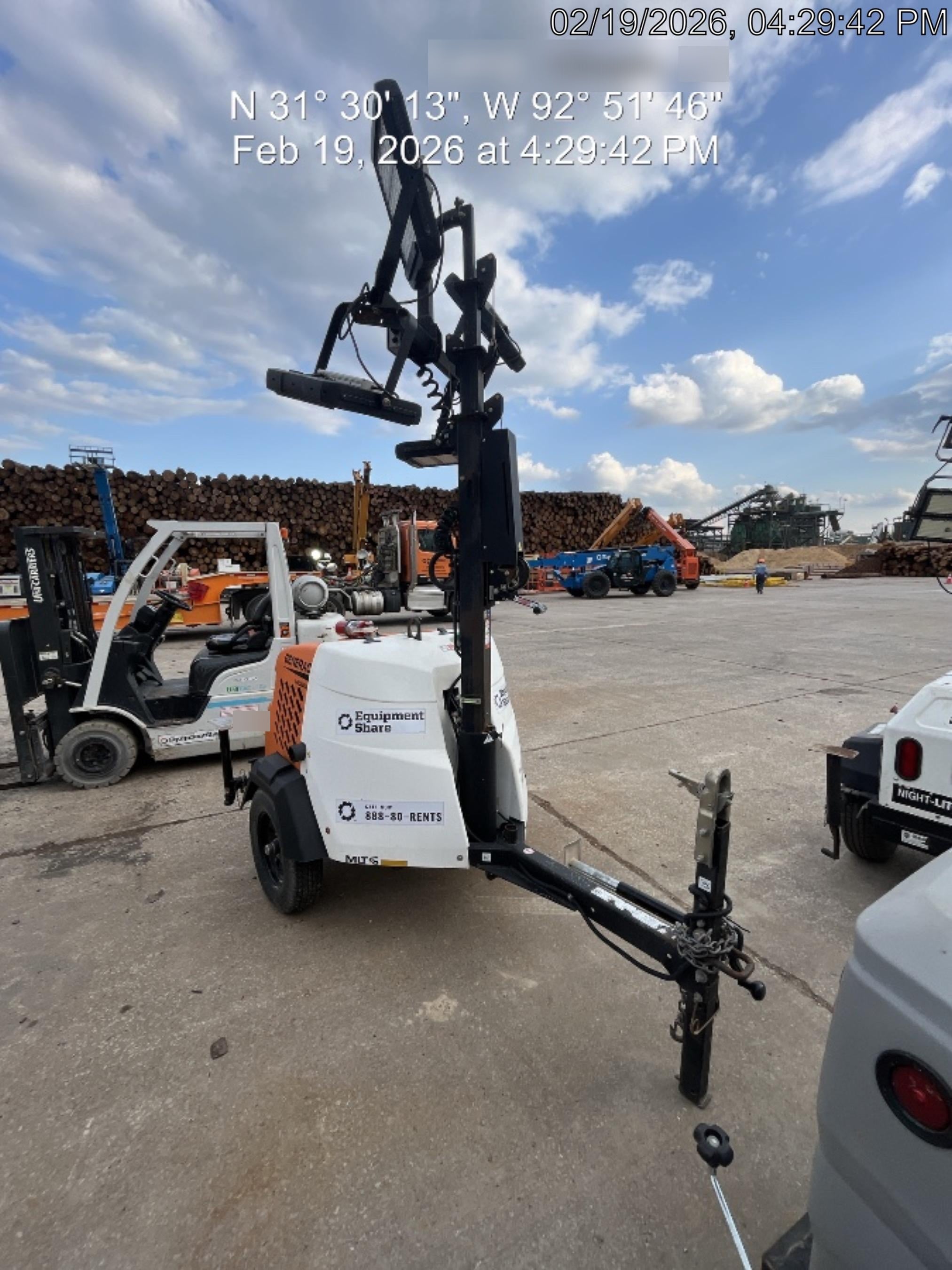 2024 Generac MLT2 Diesel, Flex Switch 120V Input, Powerzone Controller, 
(4) 320W LED Lights, 4kW Generator, 39.9 Gal Fuel Tank, 2" Ball, T3