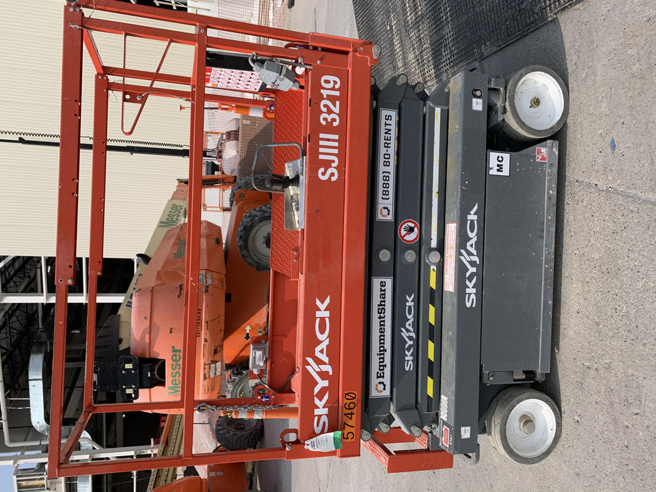 2018 Skyjack SJIII-3219 Standard Rental Specs