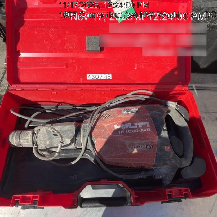 2024 HILTI TE 1000-AVR