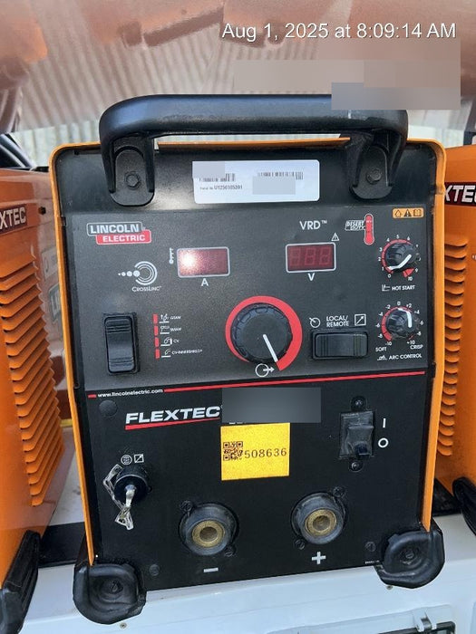 2025 LINCOLN ELECTRIC FLEXTEC 350X