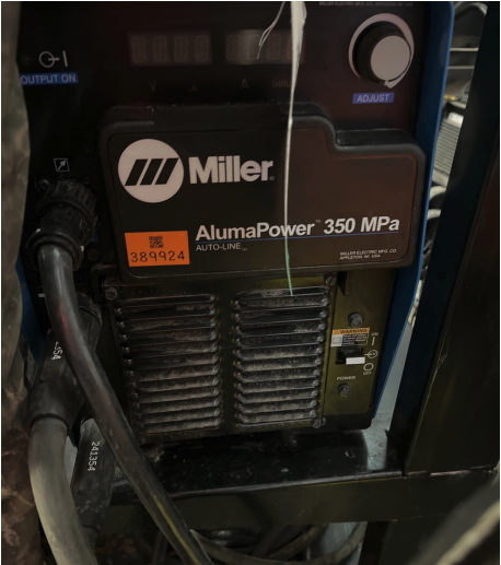 2023 MILLER ELECTRIC AlumaPower 350 MPA