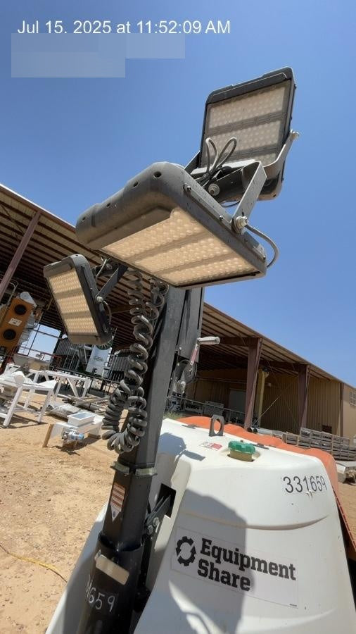 2023 Generac MLT2 Diesel, Flex Switch 120V Input, Powerzone Controller, (4) 320W LED Lights, 4kW Generator, 39.9 Gal Fuel Tank, 2" Ball, T3