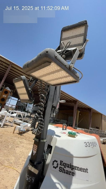 2023 Generac MLT2 Diesel, Flex Switch 120V Input, Powerzone Controller, (4) 320W LED Lights, 4kW Generator, 39.9 Gal Fuel Tank, 2" Ball, T3