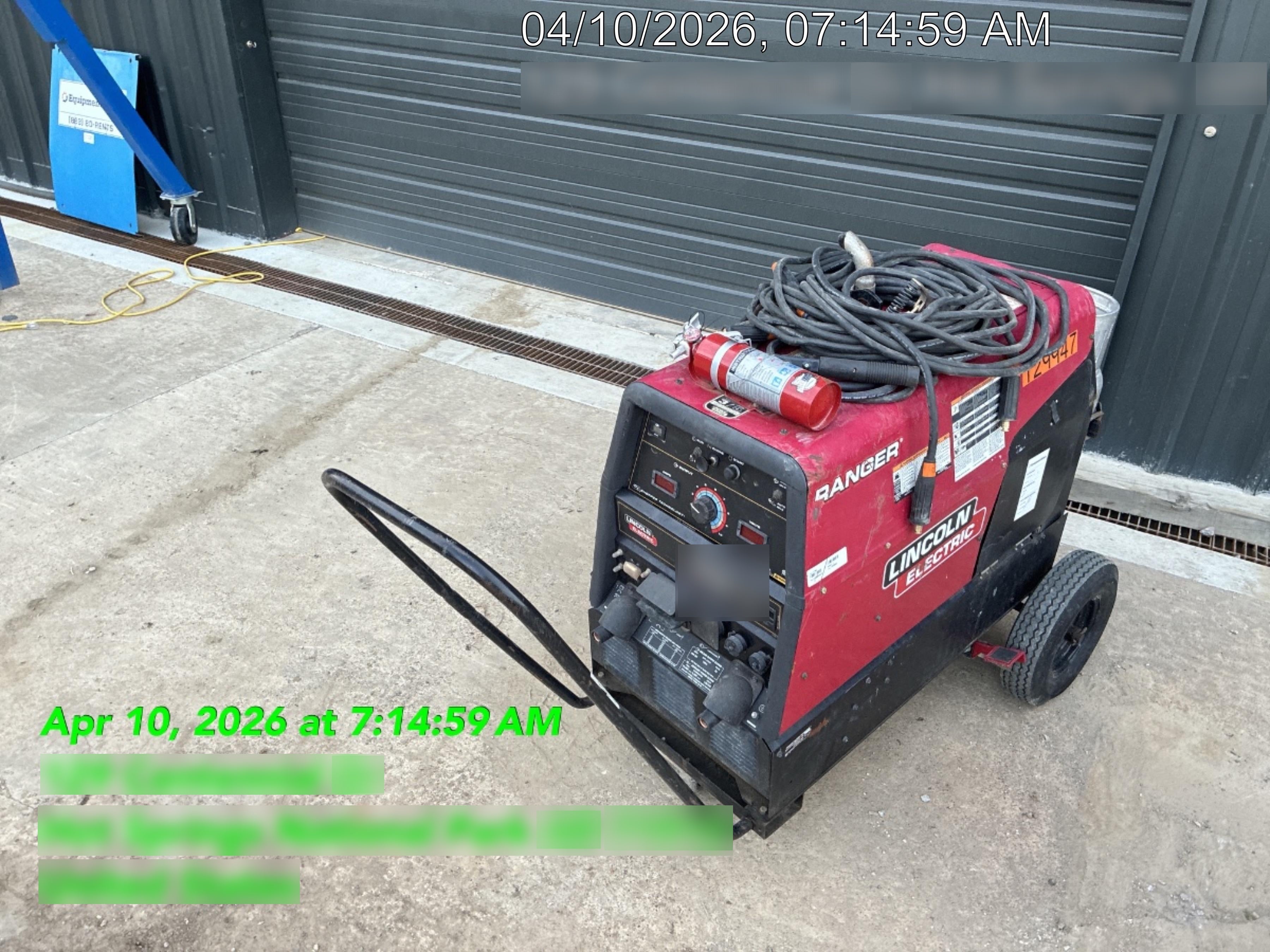 2021 Lincoln Electric Ranger 305 LPG K3430-1, Ranger 305 LPG, Undercarriage, Tank Holder & Strap, 10kw AC Gen, 25hp Kohler LPG Eng