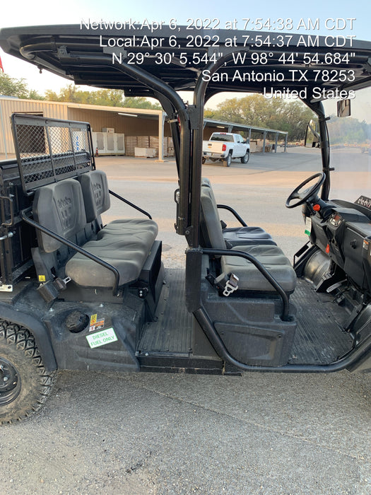 Kubota RTV-X1140W-H Plastic Canopy, Windshield Acrylic Clear, LED Strobe Light, Wire Harness Kit, Back up Alarm