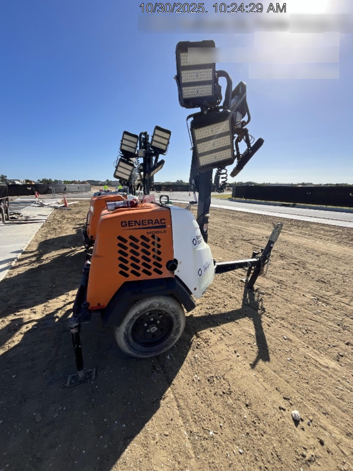 2023 Generac MLT2 Diesel, Flex Switch 120V Input, Powerzone Controller, (4) 320W LED Lights, 4kW Generator, 39.9 Gal Fuel Tank, 2" Ball, T3
