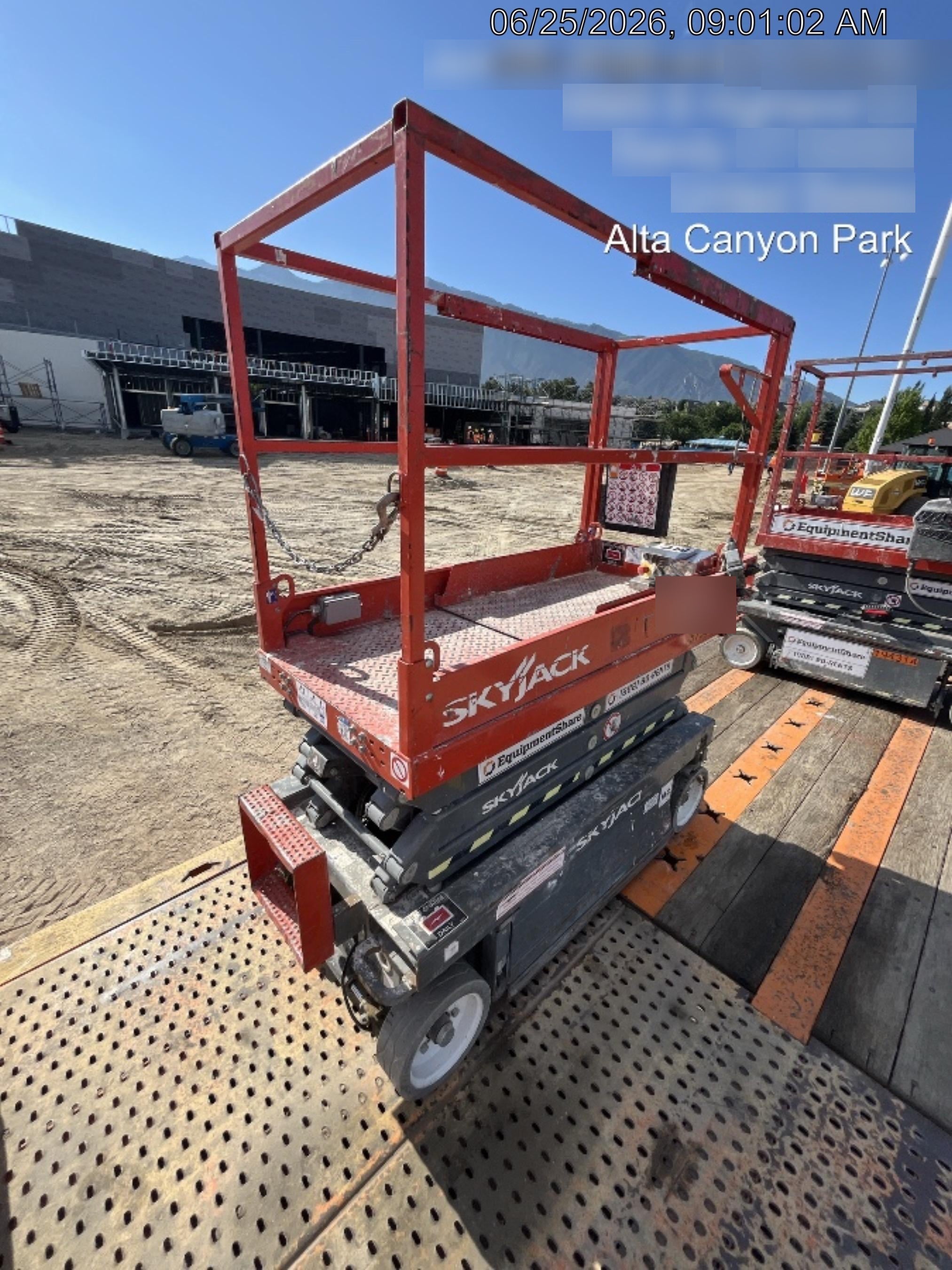 2016 Skyjack SJIII-3219 Standard Rental Specs