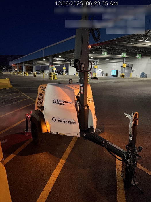 2023 Generac MLT2 Diesel, Flex Switch 120V Input, Powerzone Controller, 
(4) 320W LED Lights, 4kW Generator, 39.9 Gal Fuel Tank, 2" Ball, T3