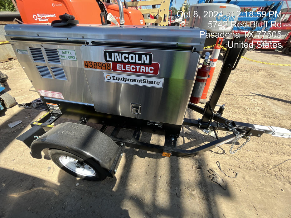 2024 Lincoln Electric LE400 Kubota V1505, Trlr, Cable Rack, Light Kit, ES Decals, T3