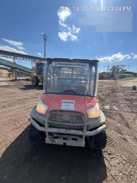 2021 Kubota RTV-X1140W-H Plastic Canopy, Windshield Acrylic Clear, LED Strobe Light, Wire Harness Kit, Back up Alarm