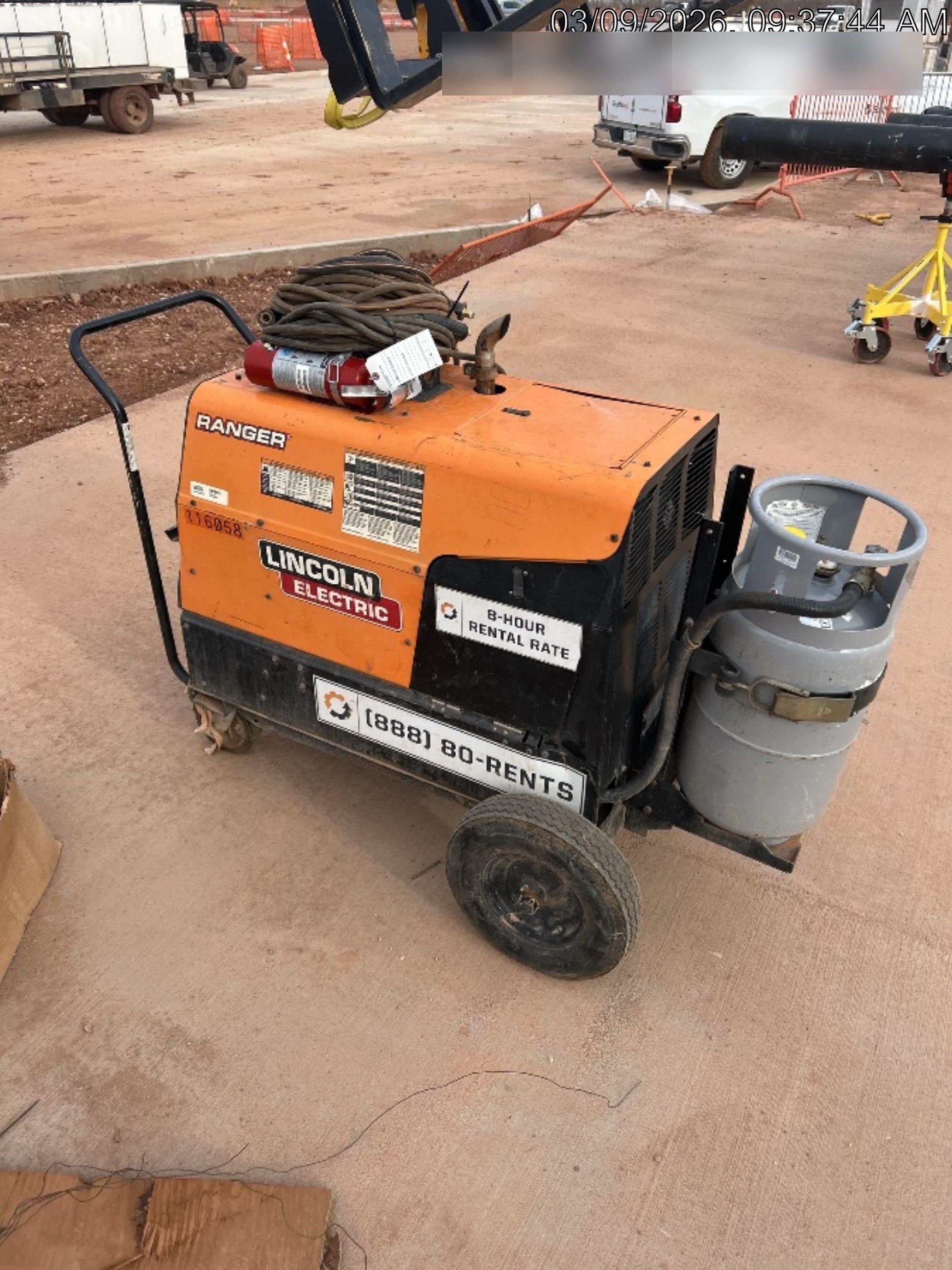 2020 Lincoln Electric Ranger 305 LPG Engine Driven Welder (Kohler®) One-Pak