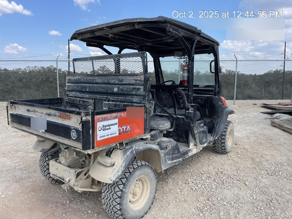 2019 Kubota RTV-X1140W-H 4WD, LED Strobe, Windshield Tempered Glass, Plastic Canopy, Wire Harness Kit, Backup Alarm