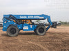 2018 Genie GTH-1056 Genie GTH-1056 w/ROPS, Work Lights, Solid Tires, RH Cab Mesh, Beacon, 60" Carriage and Forks