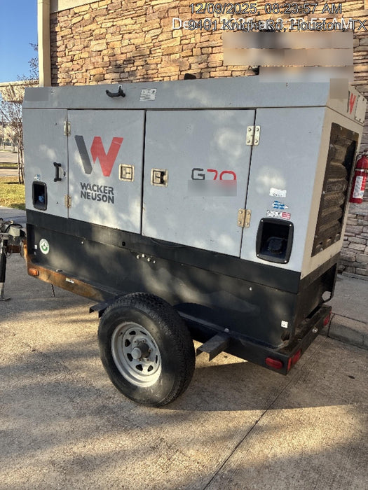 2019 WACKER NEUSON G70