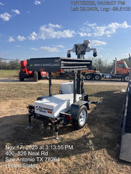 2025 NATIONAL SIGNAL Sunray Solar-Powered Mobile Integrator Tower