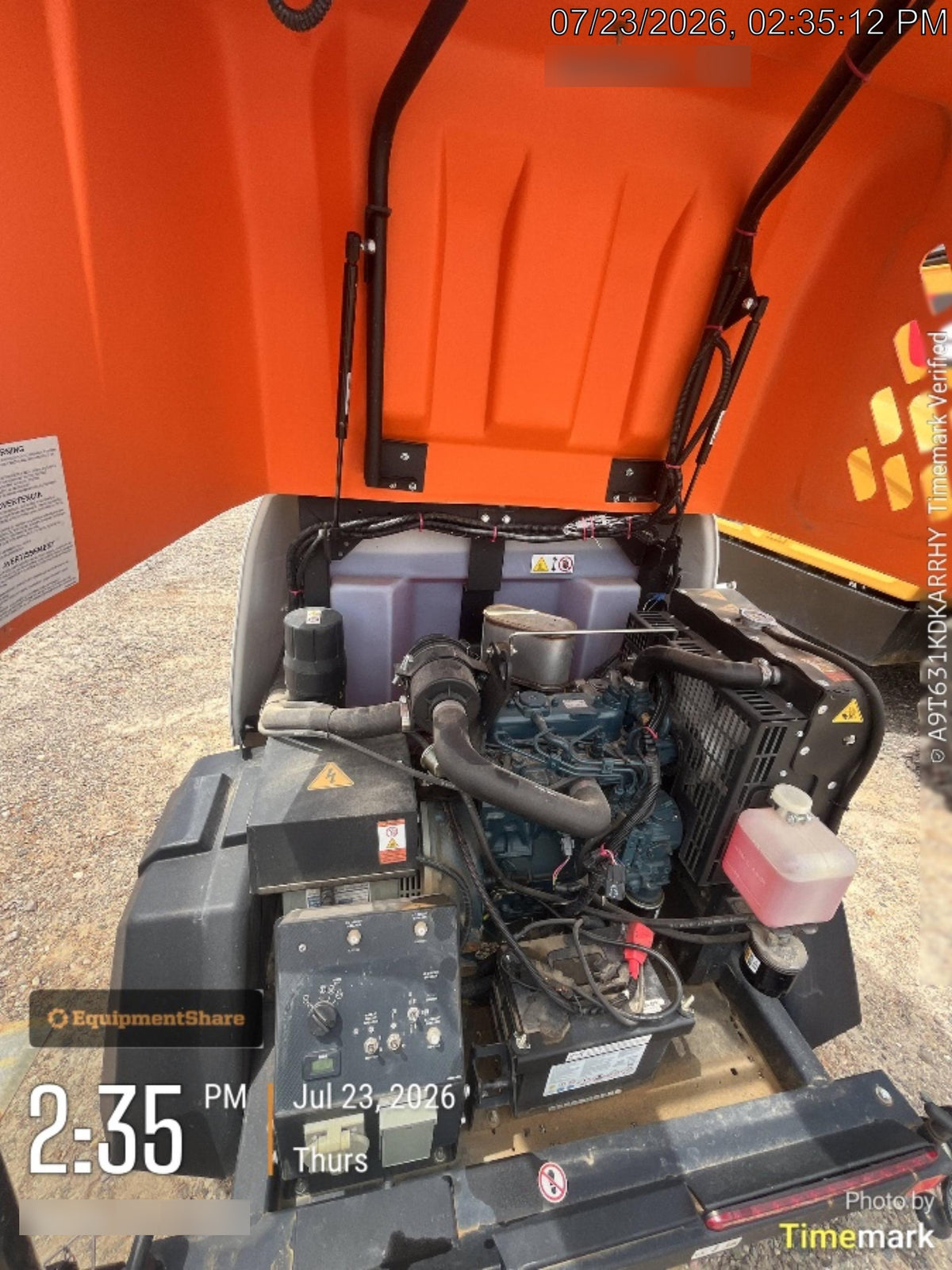 2024 Generac MLT6SKDS-STD4 ELEC WINCH Diesel, Electric Winch Mast, Powerzone Controller, (4) 320W LED Lights, 4kW Generator, 39.9 Gal Fuel Tank, 2" pintle, T3