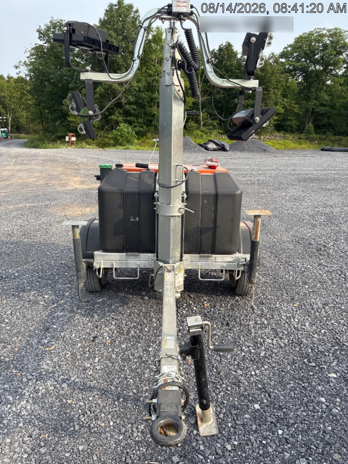 2024 Wanco WLTT-4MM4K Diesel, Deep Sea Controller, Shore Power Plug, Auto Start, (4) 350W LED Floodlights, 4kW Generator, 60 Gal Fuel Tank, 2" Ball, T3