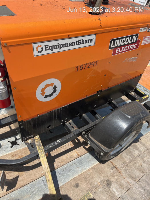 2021 Lincoln Electric Vantage 322 Vantage 322 Ready Pak 3 w/ Decals, ORANGE (includes trailer, cable rack, fender light kit) NO Telematics