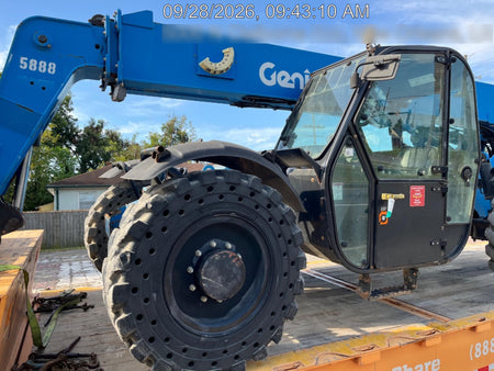 2017 Genie GTH-844 Genie GTH-844, Solid Tires, 60" carriage/forks, Full Cab, Work Lights
