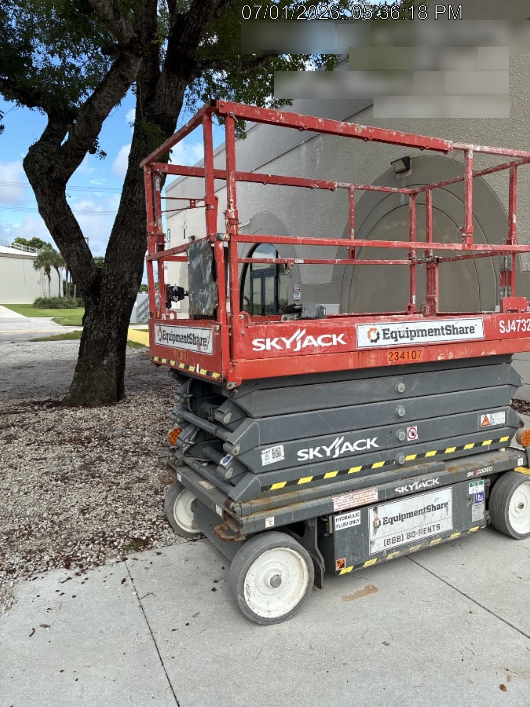 2022 SKYJACK SJ4732