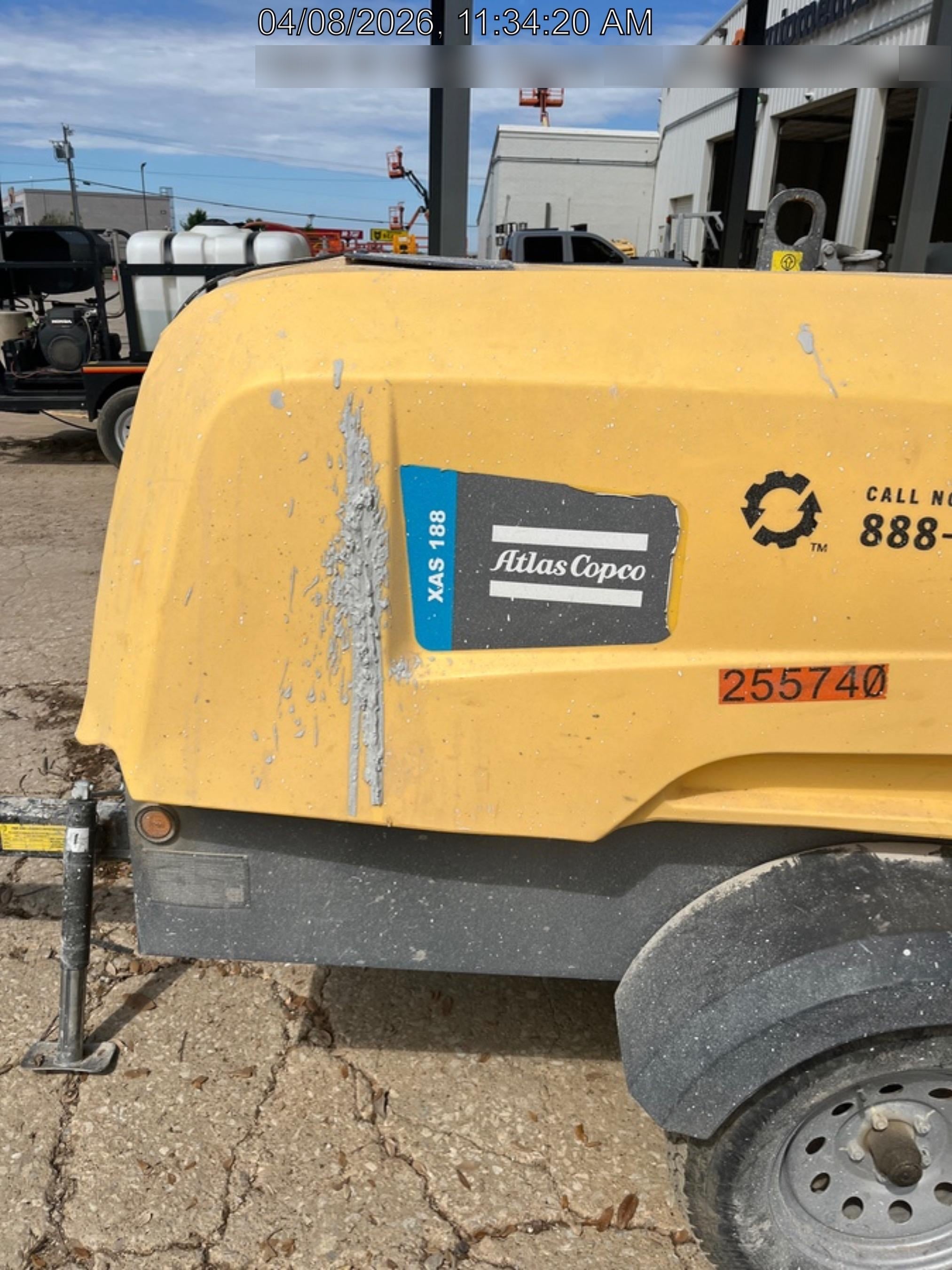 2022 ATLAS COPCO XAS188 CWK