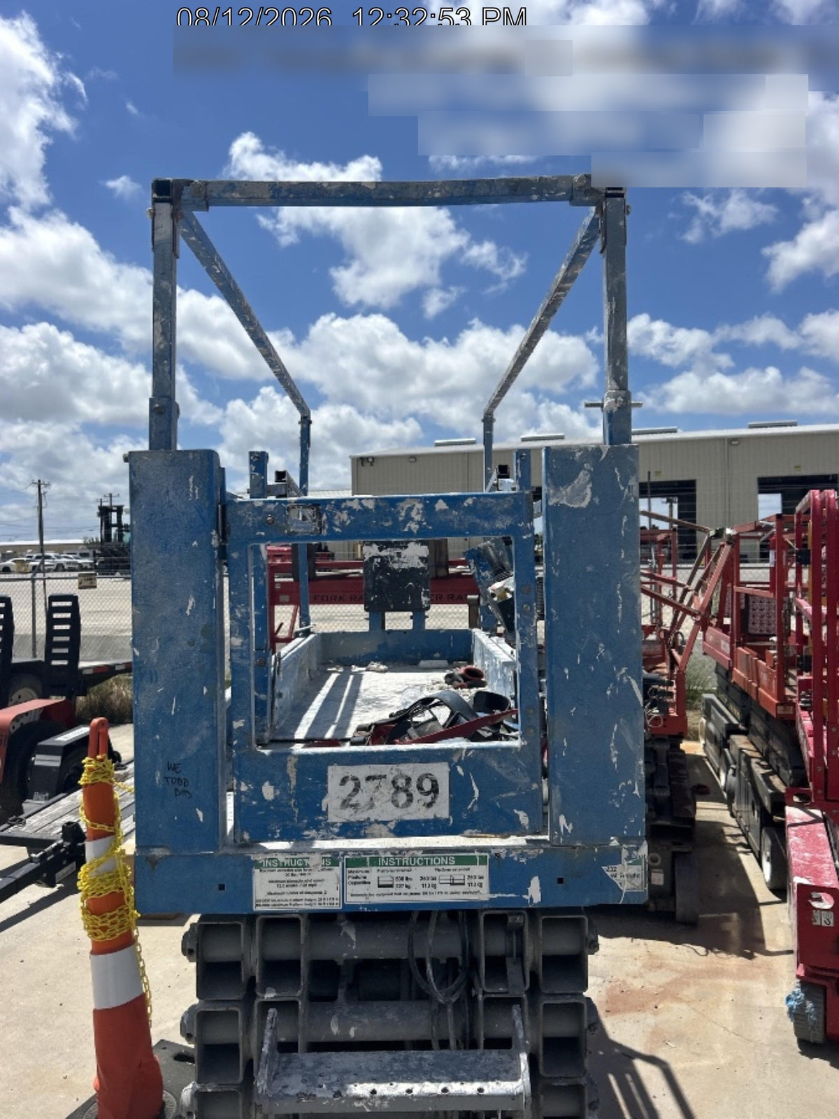 2016 GENIE GS-3232