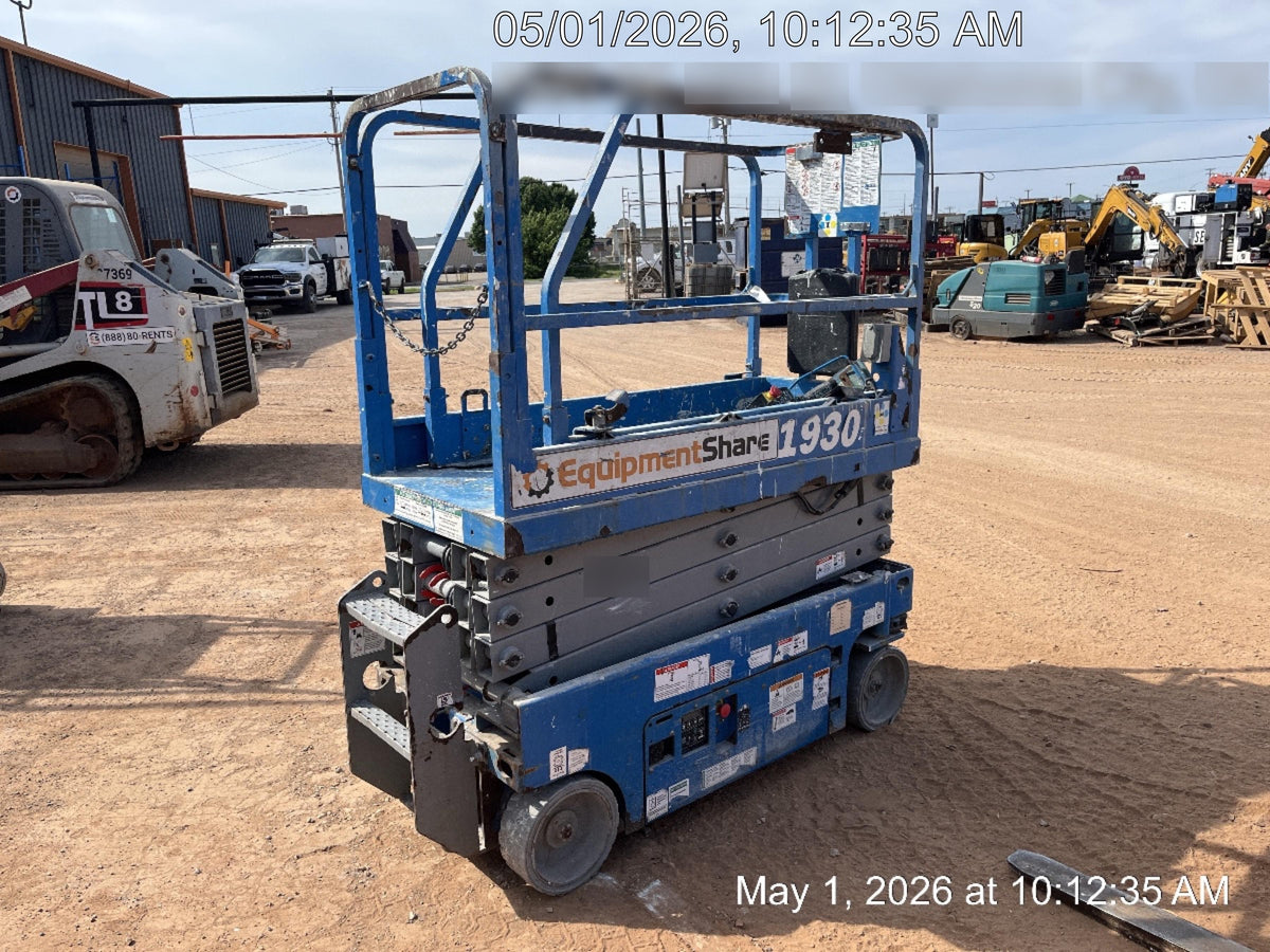 2018 Genie GS-1930 Genie GS-1930 w/Fixed Rail, Chain Entry