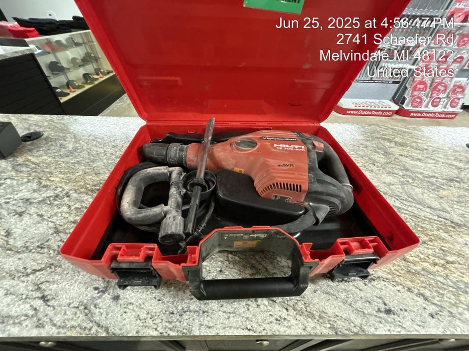 2023 HILTI TE 700-AVR