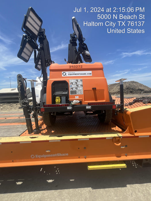 2024 Generac MLT2 Diesel, Flex Switch 120V Input, Powerzone Controller, 
(4) 320W LED Lights, 4kW Generator, 39.9 Gal Fuel Tank, 2" Ball, T3