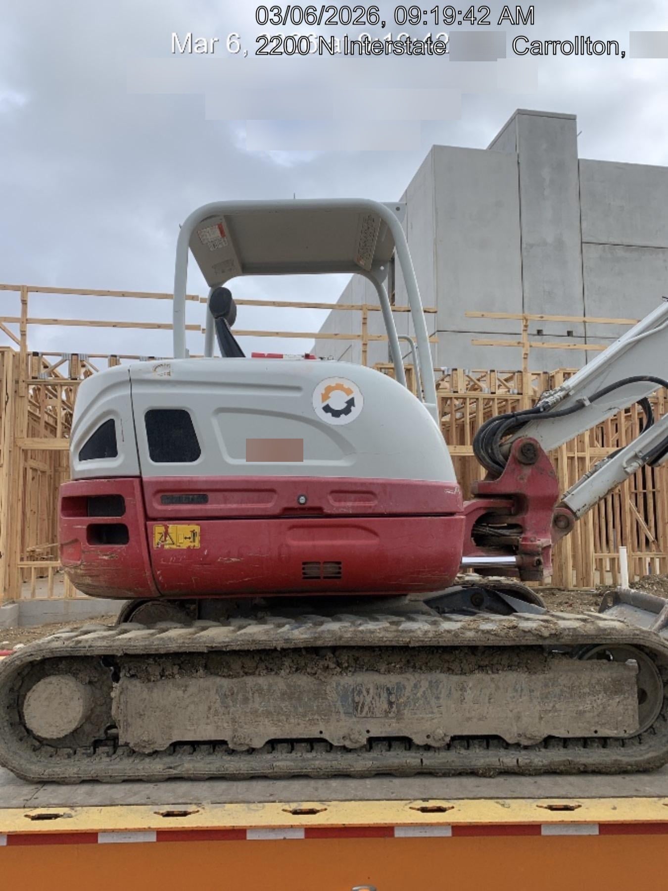 2019 Takeuchi TB260 Takeuchi TB260 Canopy w/Rubber Tracks, Auxiliary Hydraulics, Standard Blade, Manual QC