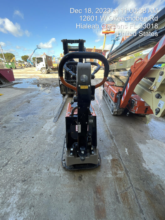 2023 Multiquip MV308GH Honda GX270, 18" Plate, Tachometer