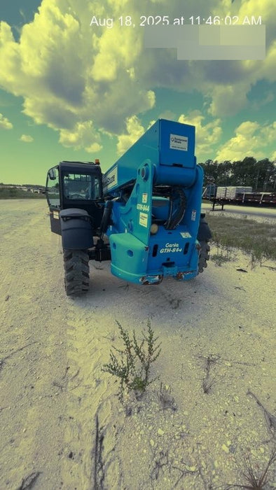 2020 Genie GTH-844 Cab/Heat/Air, Solid Tires, Work Lights, Beacon, Aux Hydraulics, Back up Alarm, Lifting Eye