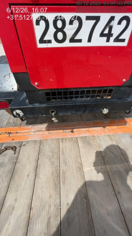 2022 Shindaiwa DGW400MDL Kubota D902 Engine, 23 HP, Dual Op Welder, Wire, Arc, Droop Stick, Tig, and CC Stick Functionality, Simulphase, 3 Phase and 1 Phase Gen Output, Single Axle NB Trlr, Slr Trckl Chrg 12V 12W, Fire Ext