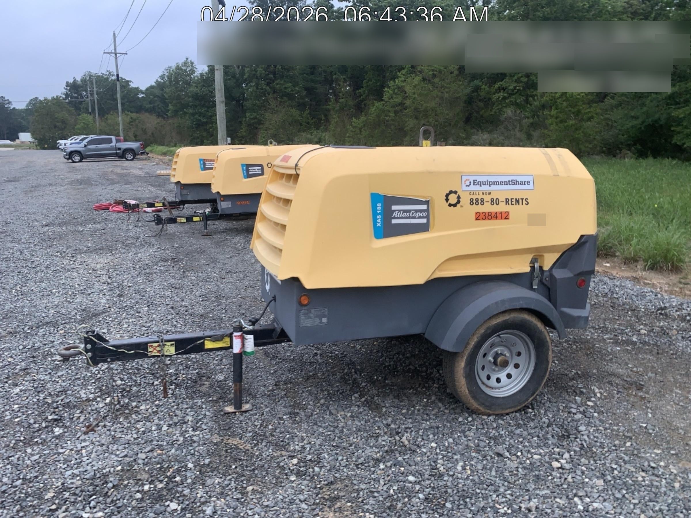 2021 ATLAS COPCO XAS188 CWK