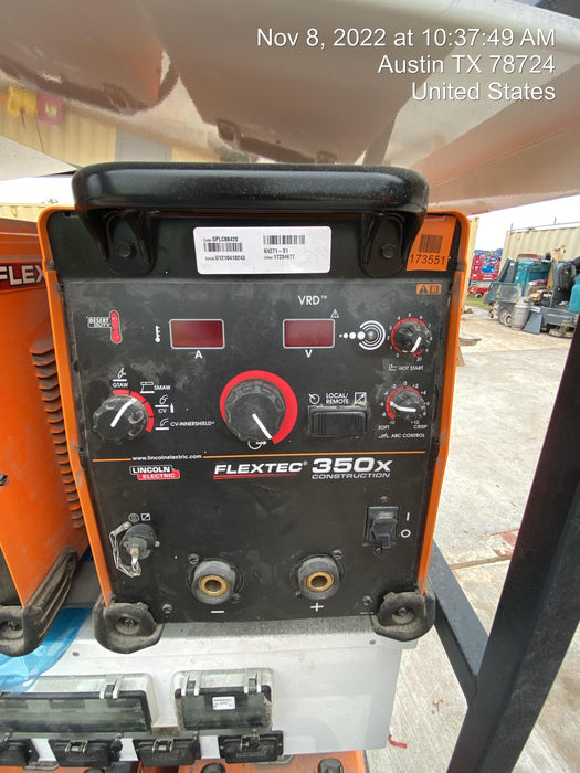 2021 LINCOLN ELECTRIC FLEXTEC 350X