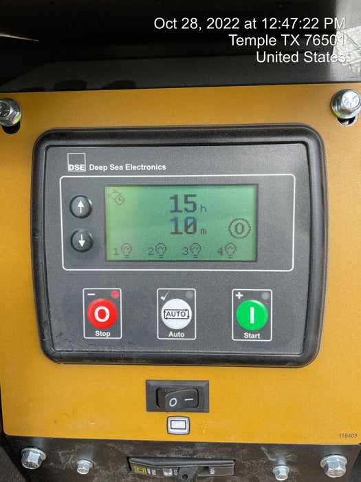 2022 Allmand NLV3GR (4) LED Light Fixture 350W, 23' Vertical Mast, 3kW Prime, Towable, ES Decals, T3