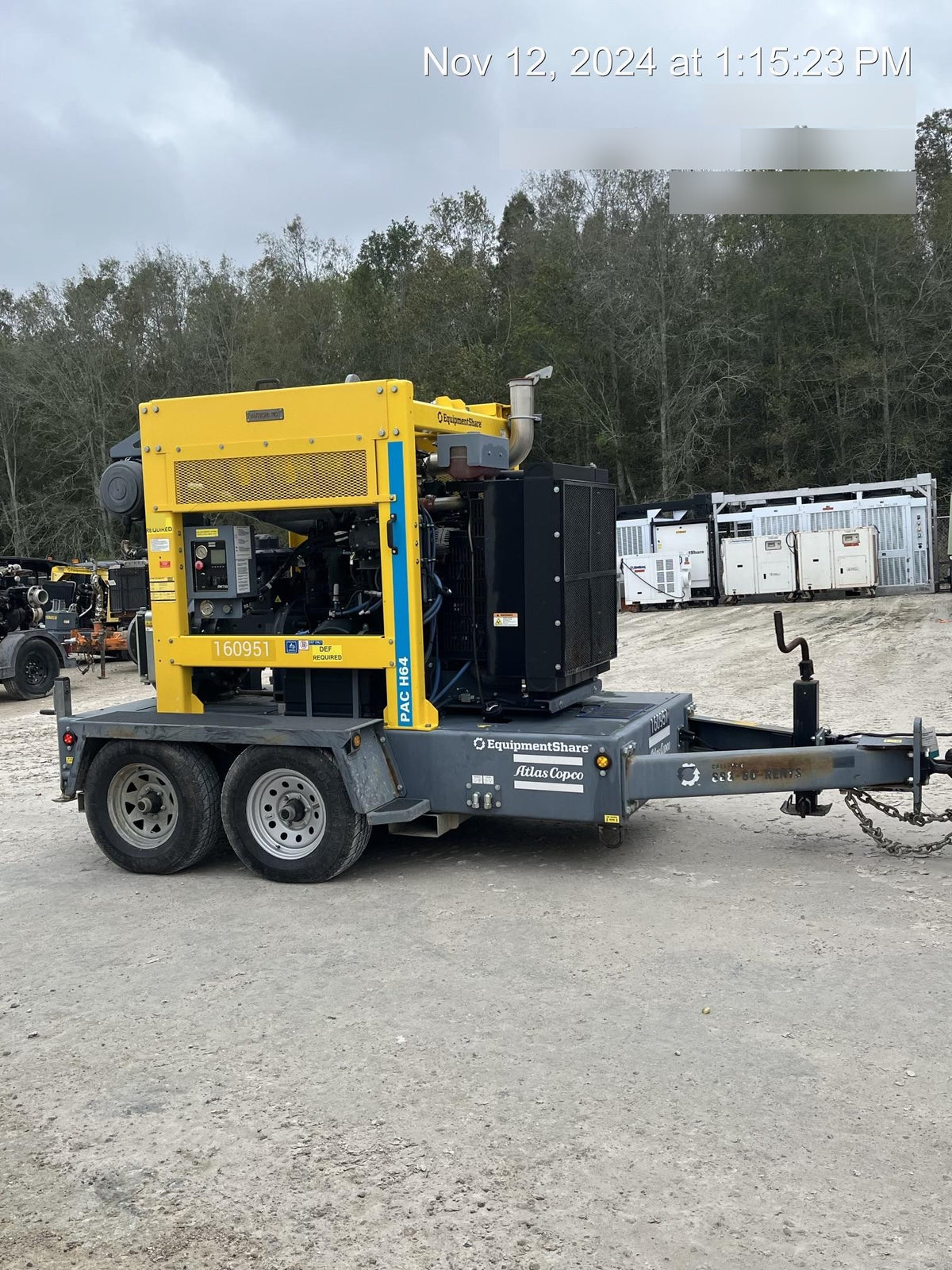 2021 ATLAS COPCO PAC H64 JD