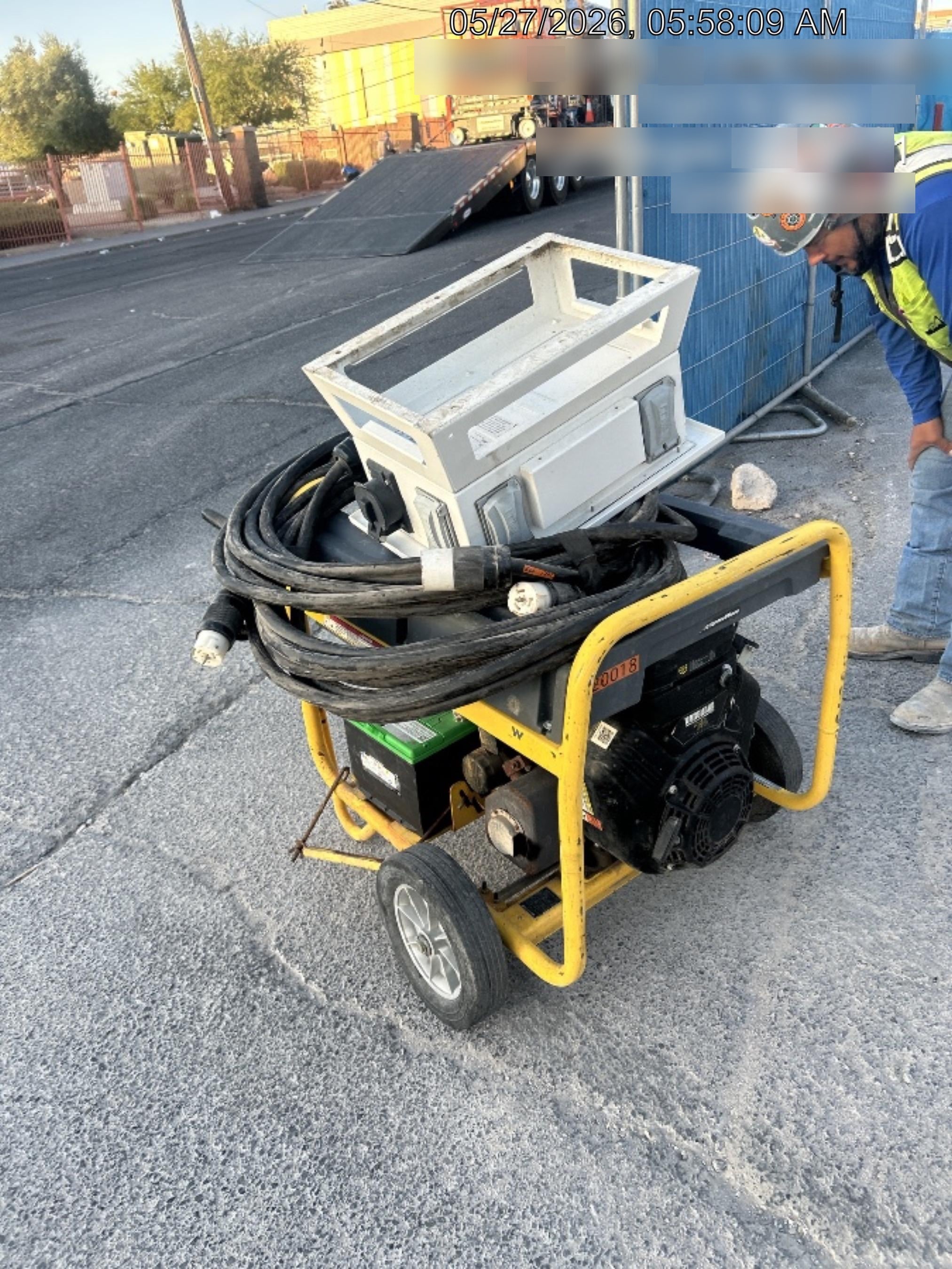 2018 Wacker Neuson GPS9700V Wacker Neuson GPS9700V Portable Generator