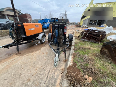 2022 Lincoln Electric LE400 Kubota V1505, Trlr, Cable Rack, Light Kit, ES Decals, T3