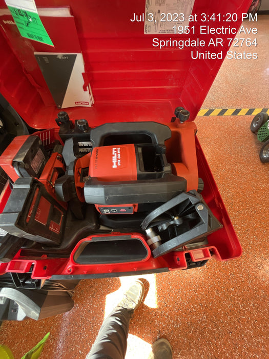 2022 HILTI PR 30-HVS-A12