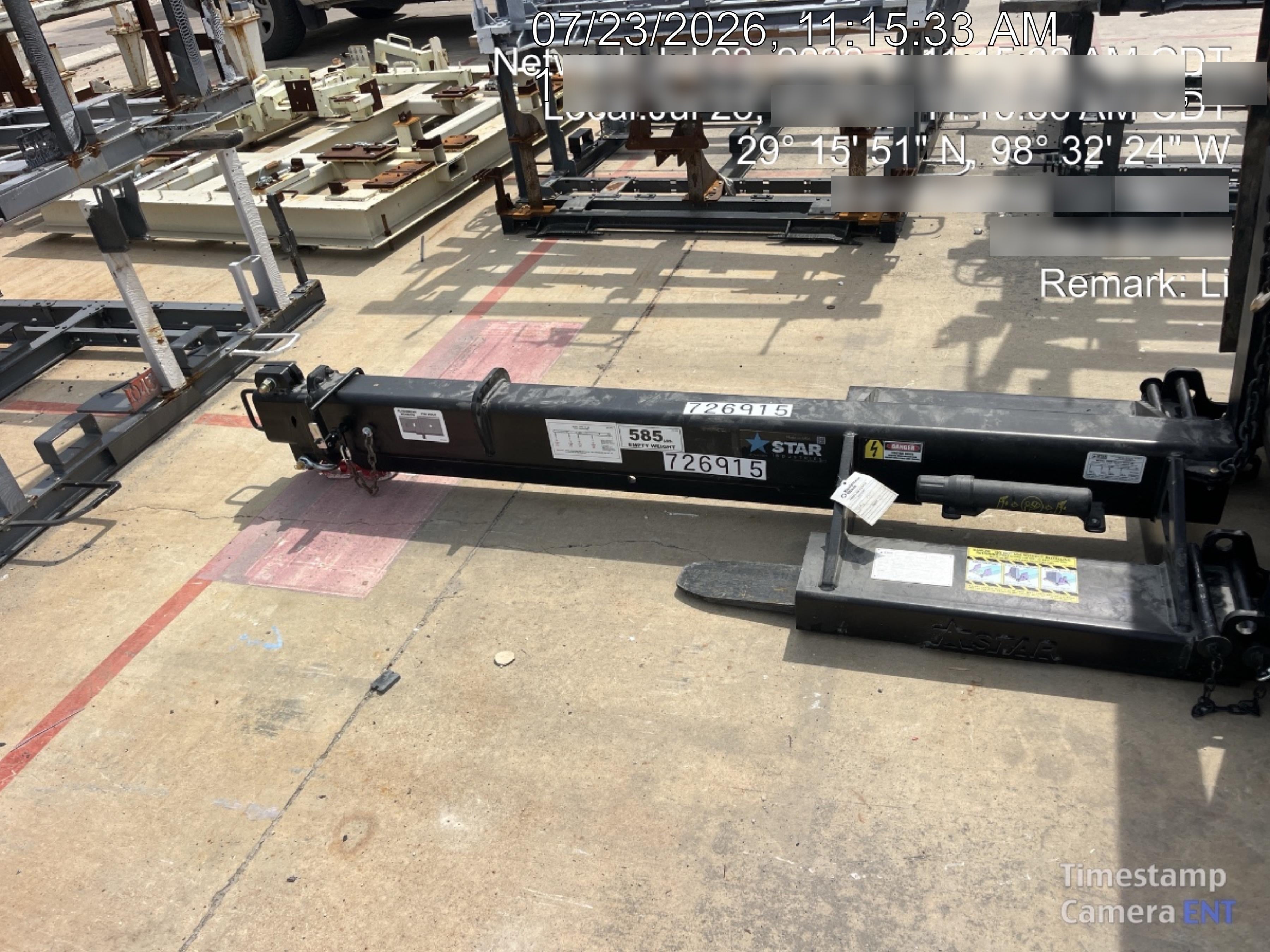 2026 STAR INDUSTRIES M1360B - Star JIB Boom