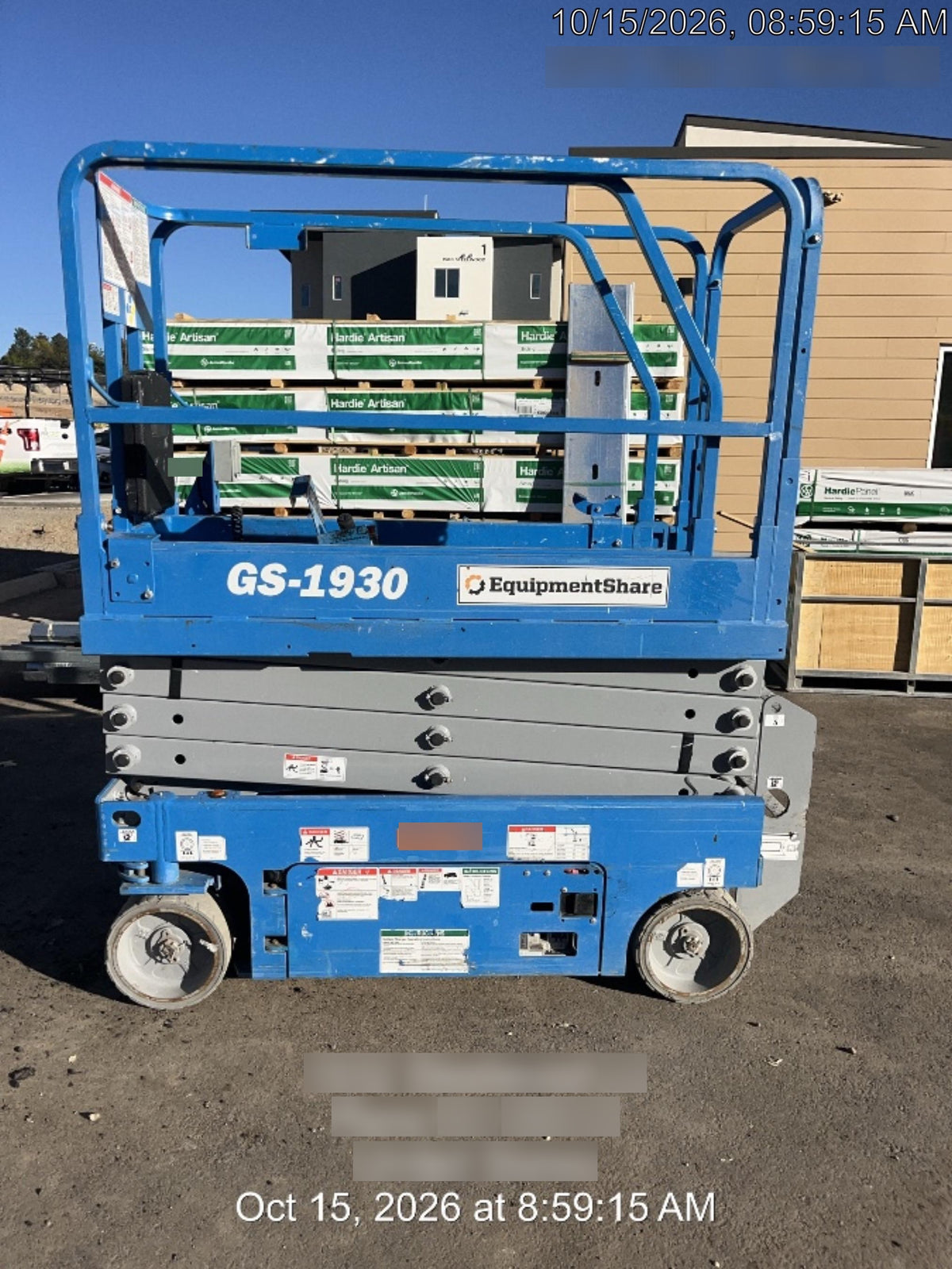 2020 Genie GS-1930 Standard Machine