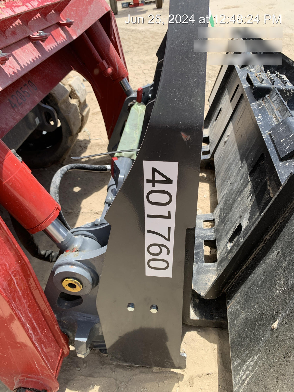 2024 PALADIN 72" Skid Steer Forks