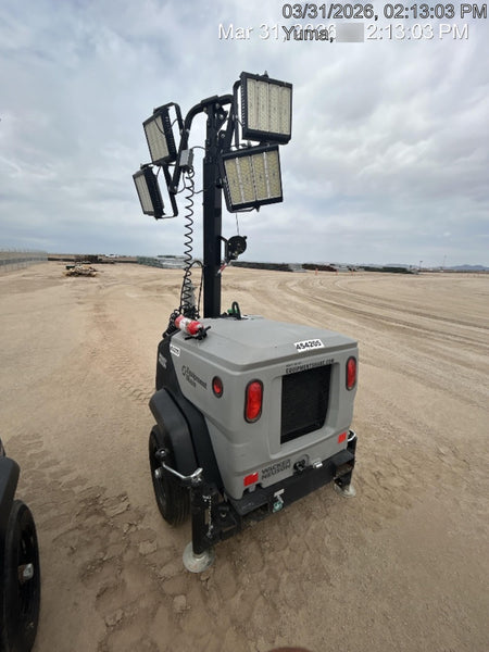 2024 Wacker Neuson LTT4 Diesel, Kohler KDW702, Deep Sea Controller, Auto Start, LED 320W, Bypass Outlet, T3