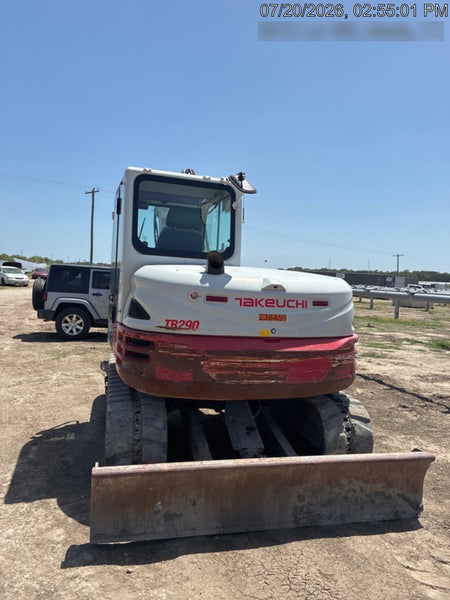 2022 TAKEUCHI TB290-CR