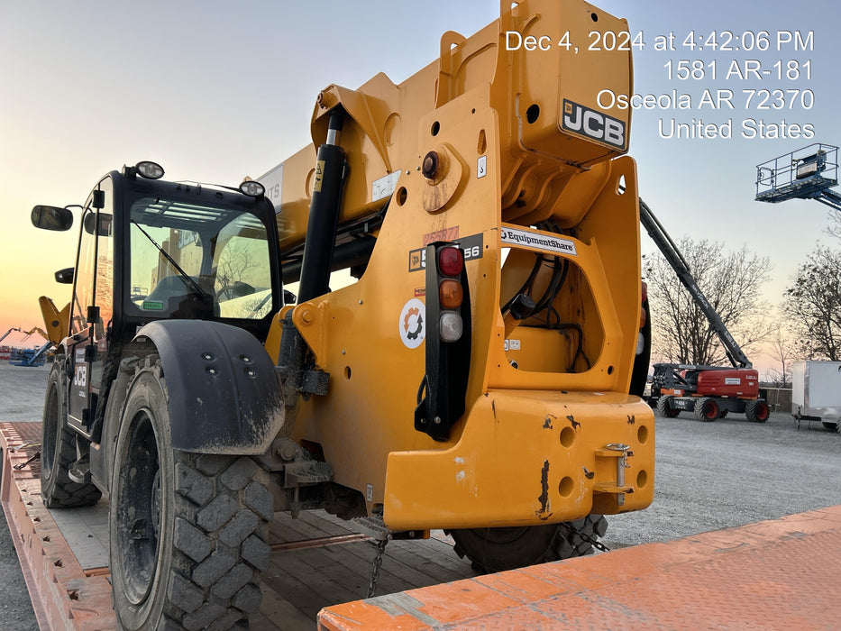 2022 JCB 512-56 74Hp Dsl, Cab/Heat/Air, Sld Tires, LED WL, Bcn, L Hook, EST