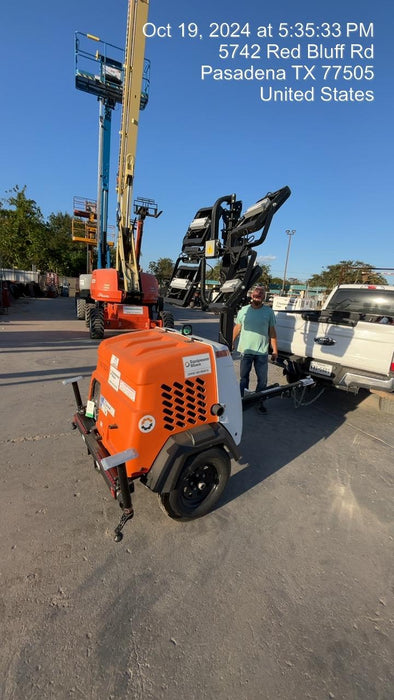 2024 Generac MLTS-4 2.4kW, Mitsu Eng, Analog, LED, Diesel.