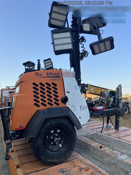 2023 Generac MLT2 Diesel, Flex Switch 120V Input, Powerzone Controller, 
(4) 320W LED Lights, 4kW Generator, 39.9 Gal Fuel Tank, 2" Ball, T3